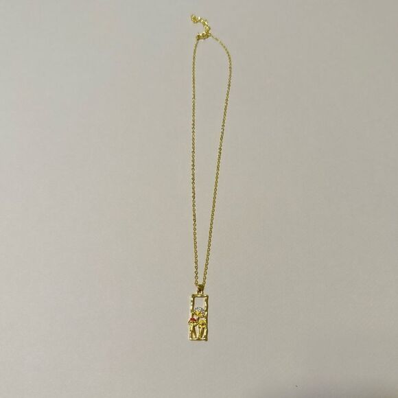 Mushroom necklace N783 - Picture 2 of 4